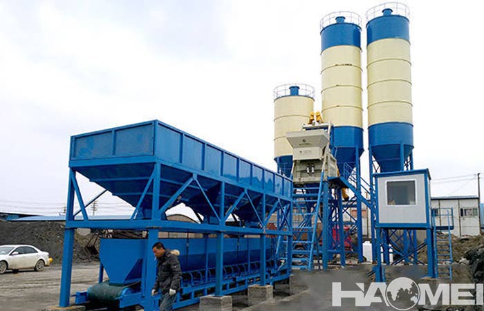 полностью автоматизированный бетонный завод